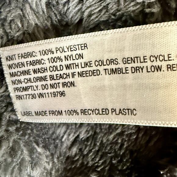 Goodfellow & Co Mens Med Gray Fleece Full Zip Jacket Casual Outdoors Gorpcore - Picture 4 of 10